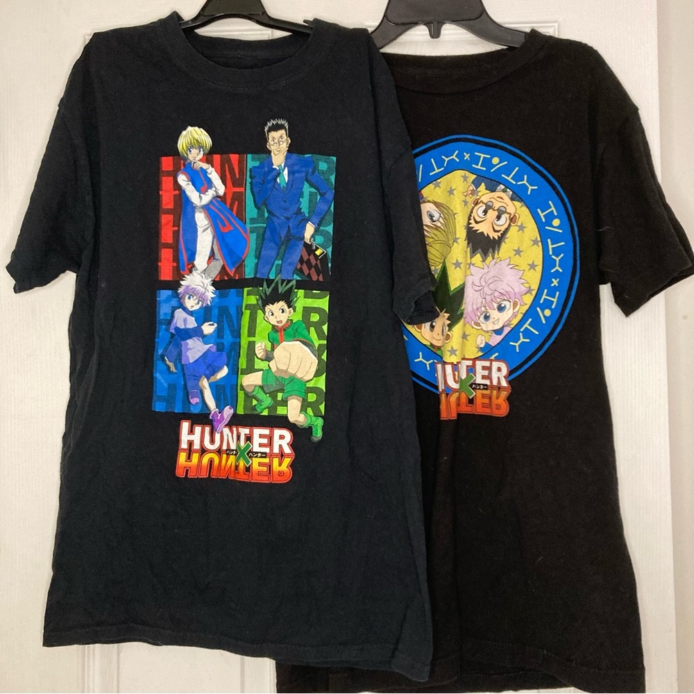 Hunter x hunter men’s graphic tees from hot topic size medium